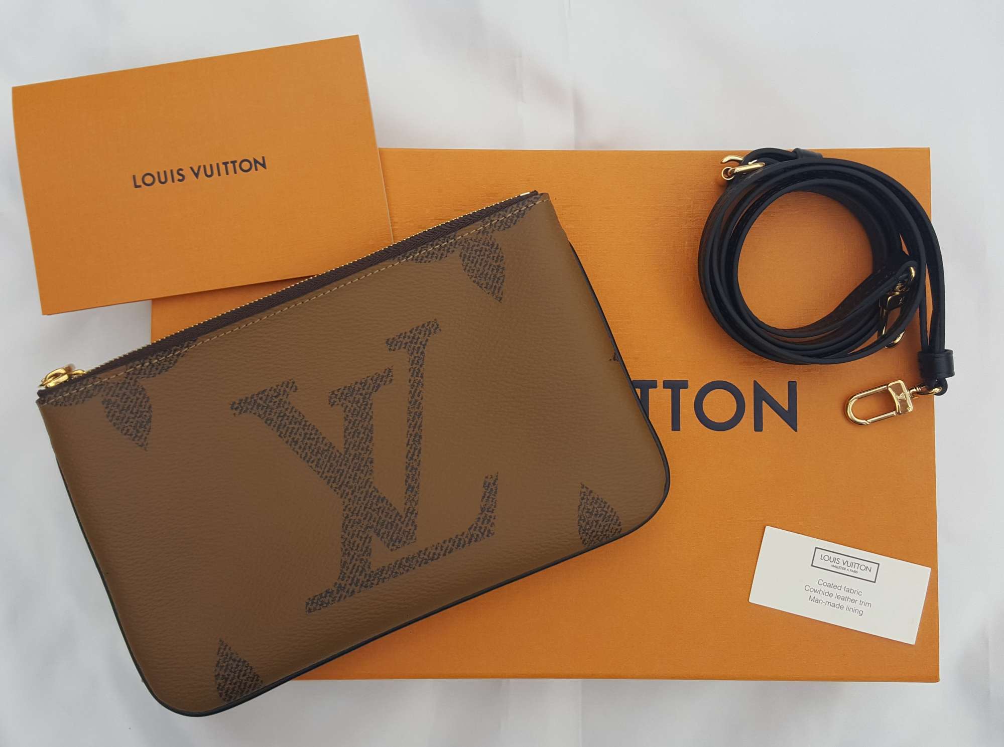 Louis Vuitton LV Lined Zip Pochette