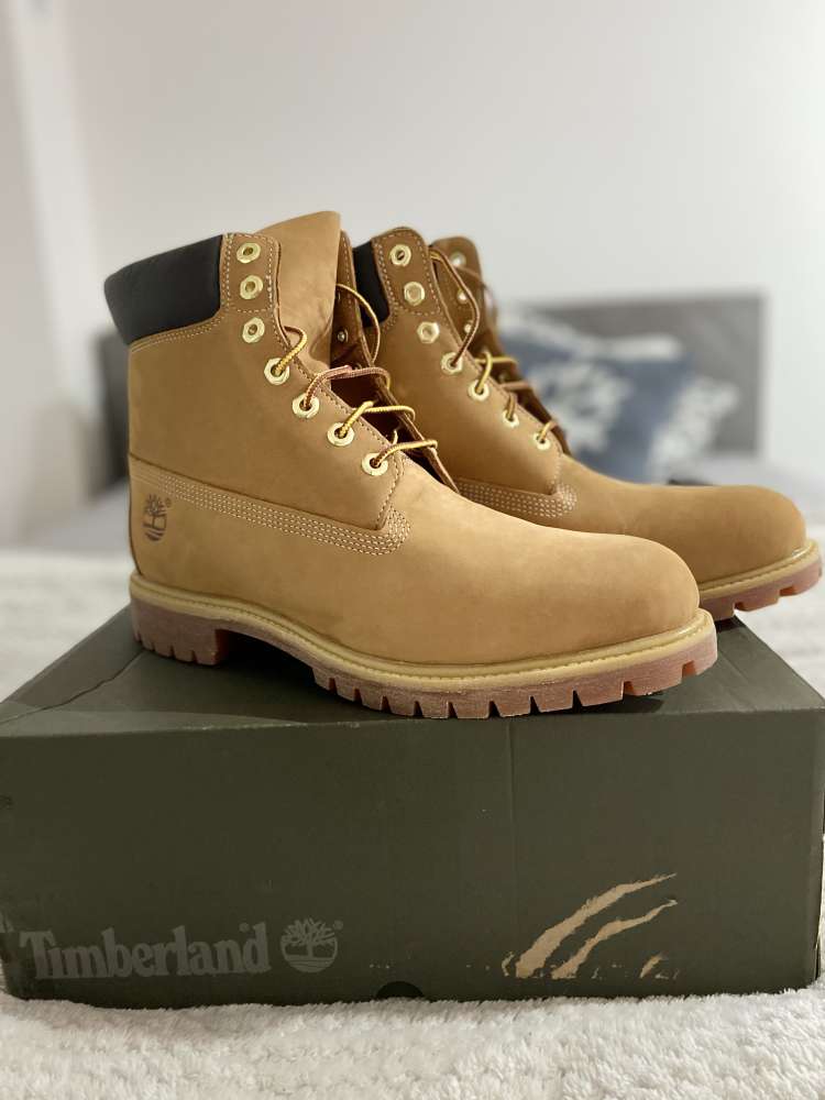 Timberland Premium 6 in waterproof boot wheat nubuck