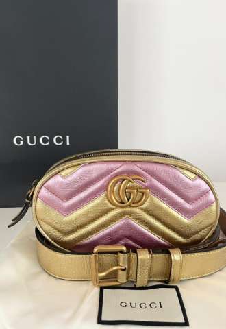 https://vipluxury.sk/Gucci gold pink marmont belt bag