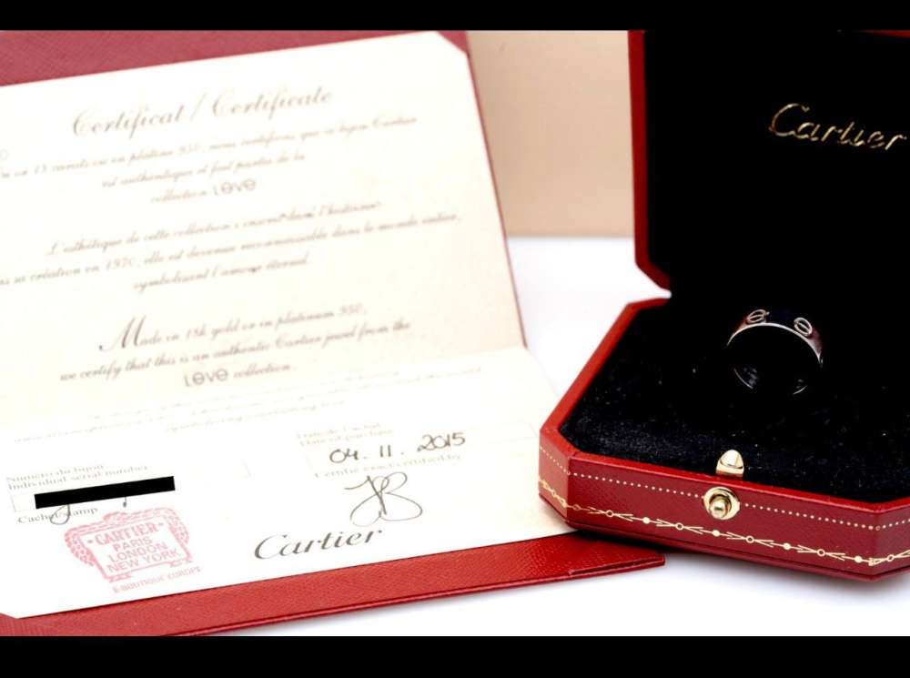 Cartier Love prsten