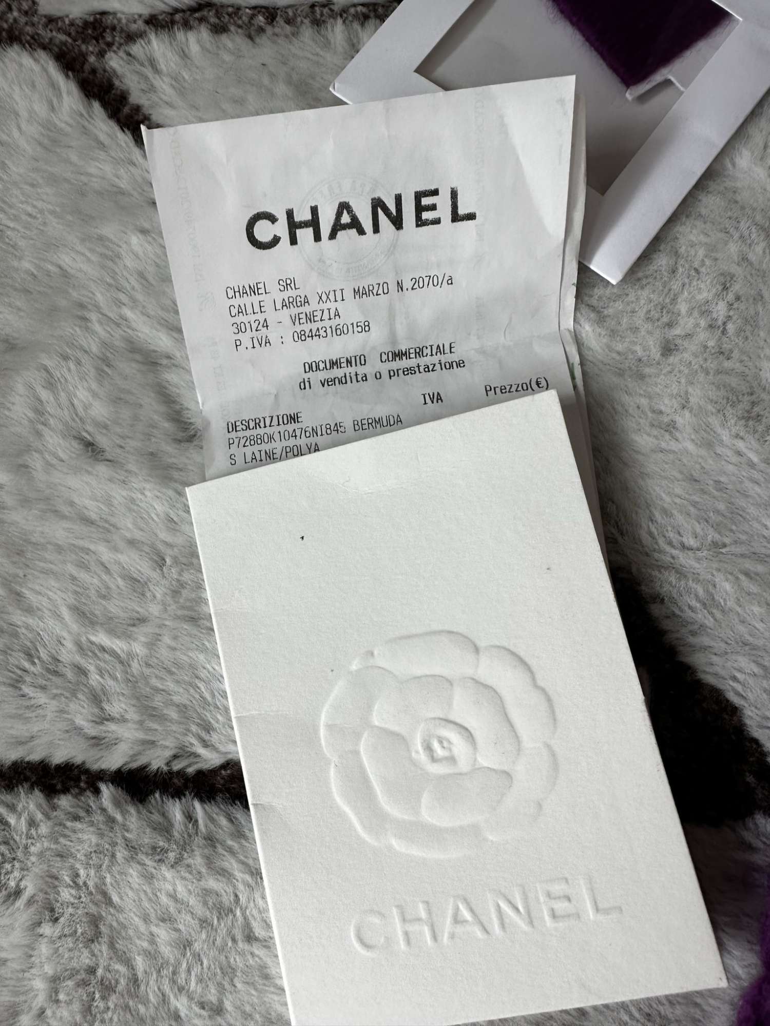 Chanel bermundy