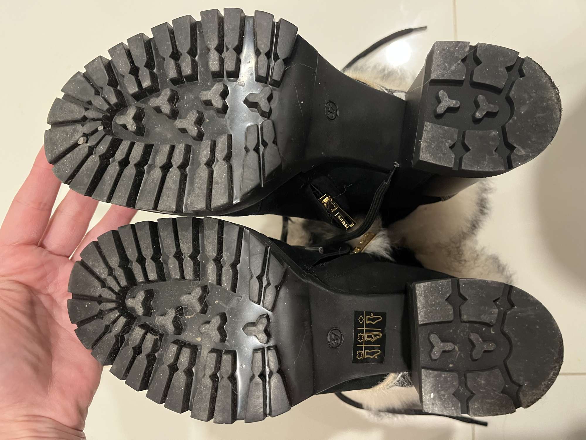 Bladinini čižmy s kožušinou