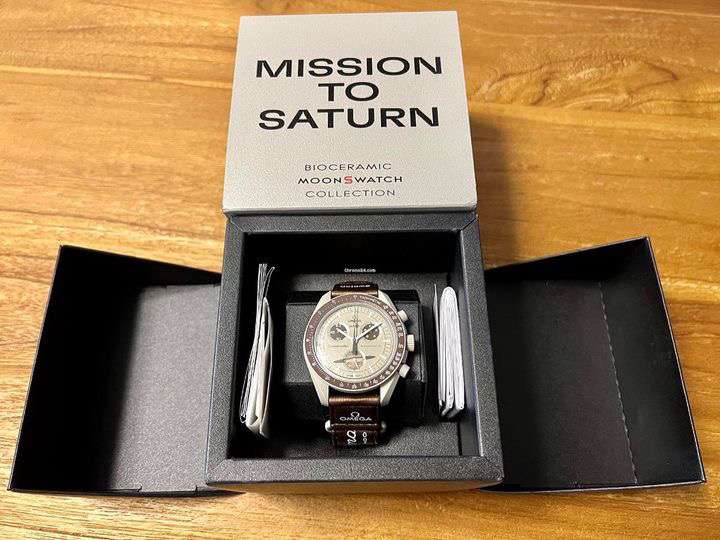 Omega Swatch Mission to Saturn