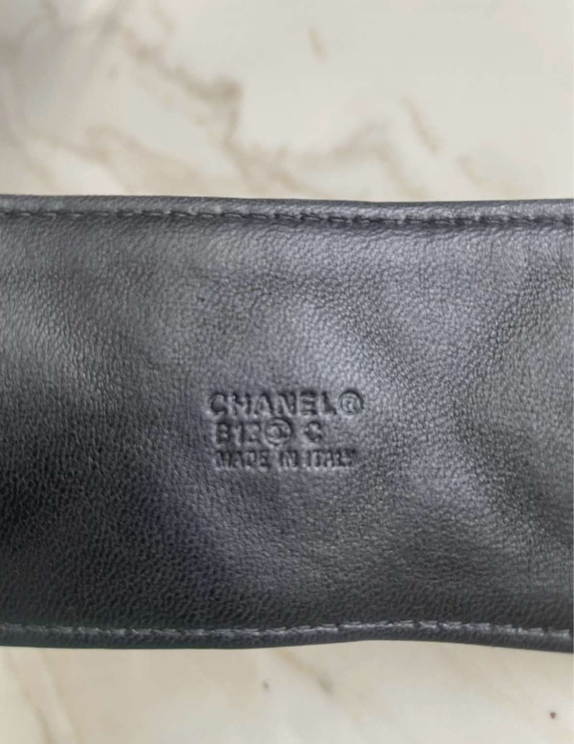 Chanel leather bracelet