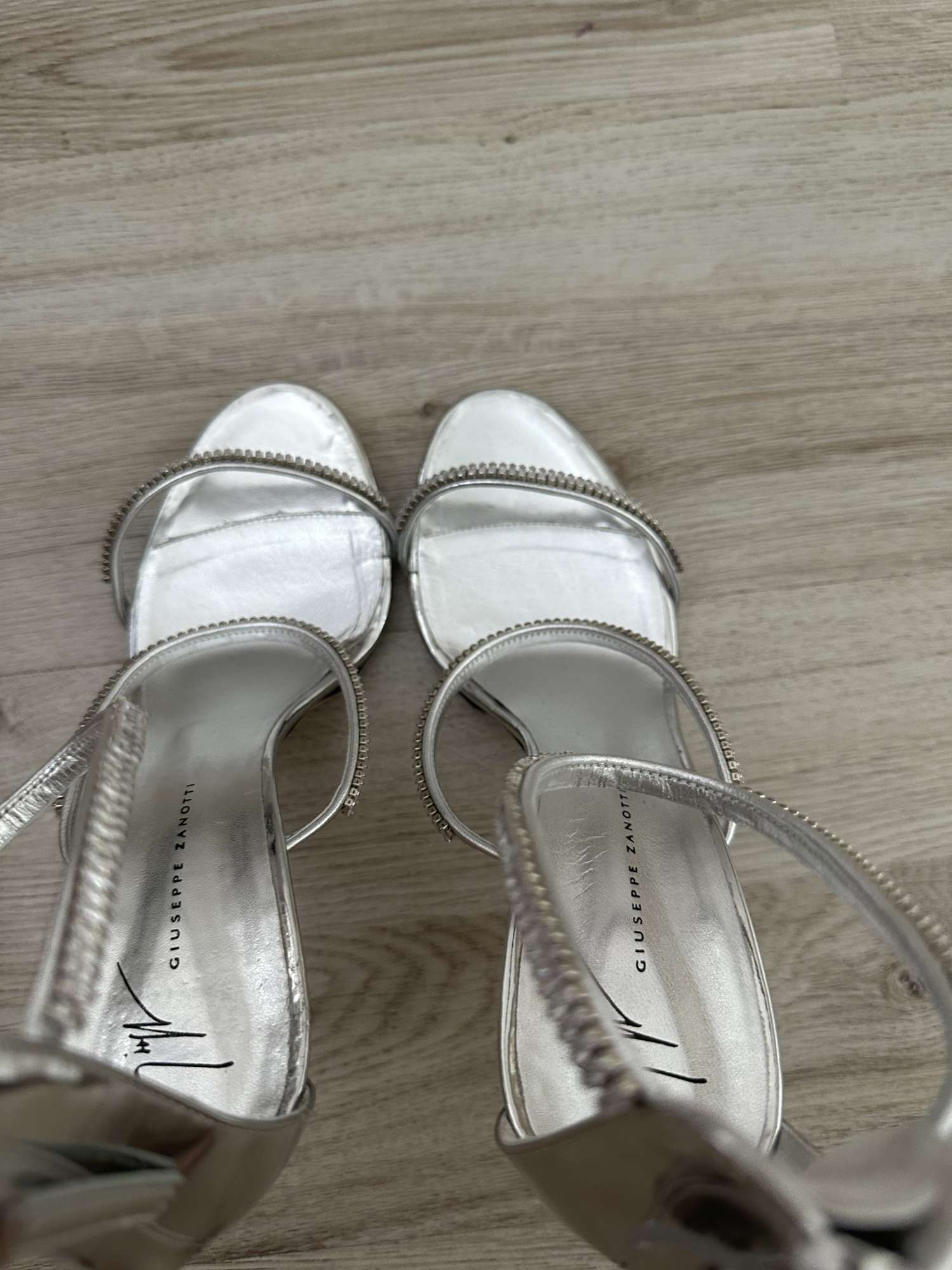 Giuseppe Zanotti Harmony embellished stiletto sandals