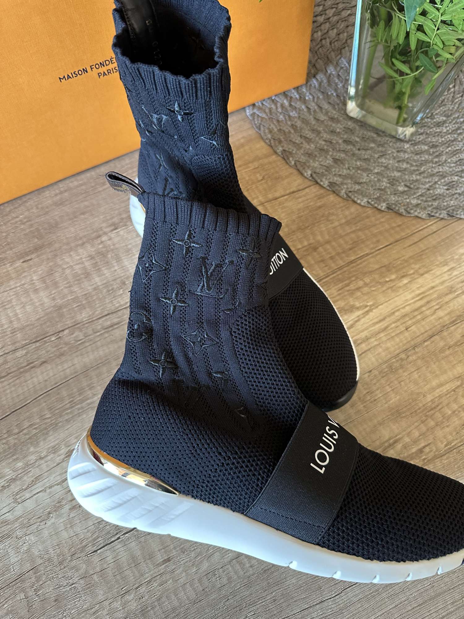 Louis Vuitton ponožkové pohodlné boty