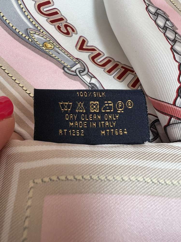 Louis Vuitton šatka Mix And Straps Square 90