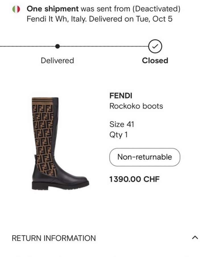Fendi boots