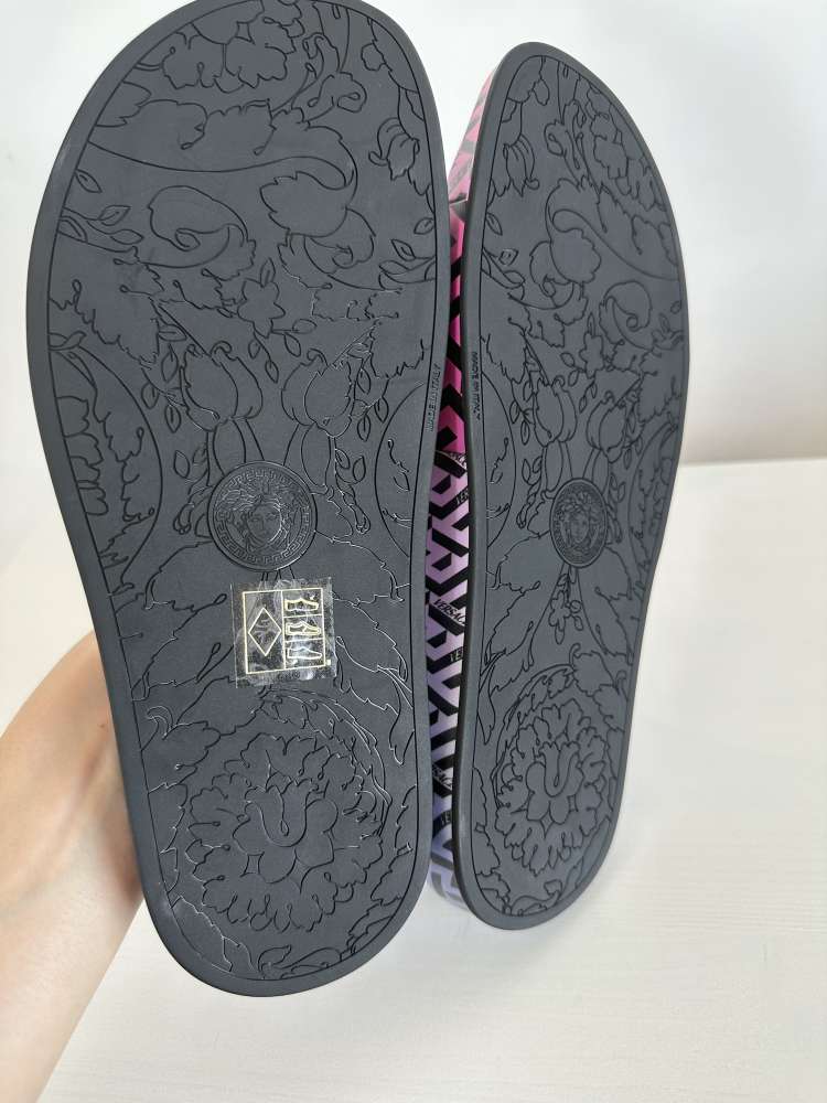 Versace slapky multicolor ruzove