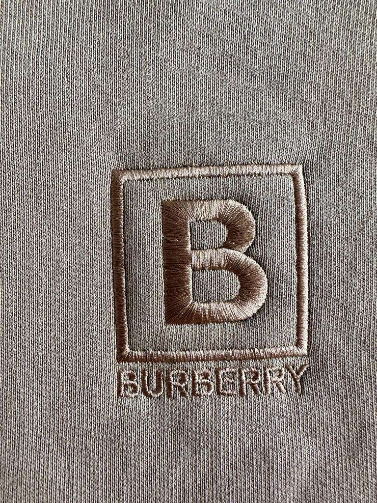 Burberry letter graphic damska mikina honey