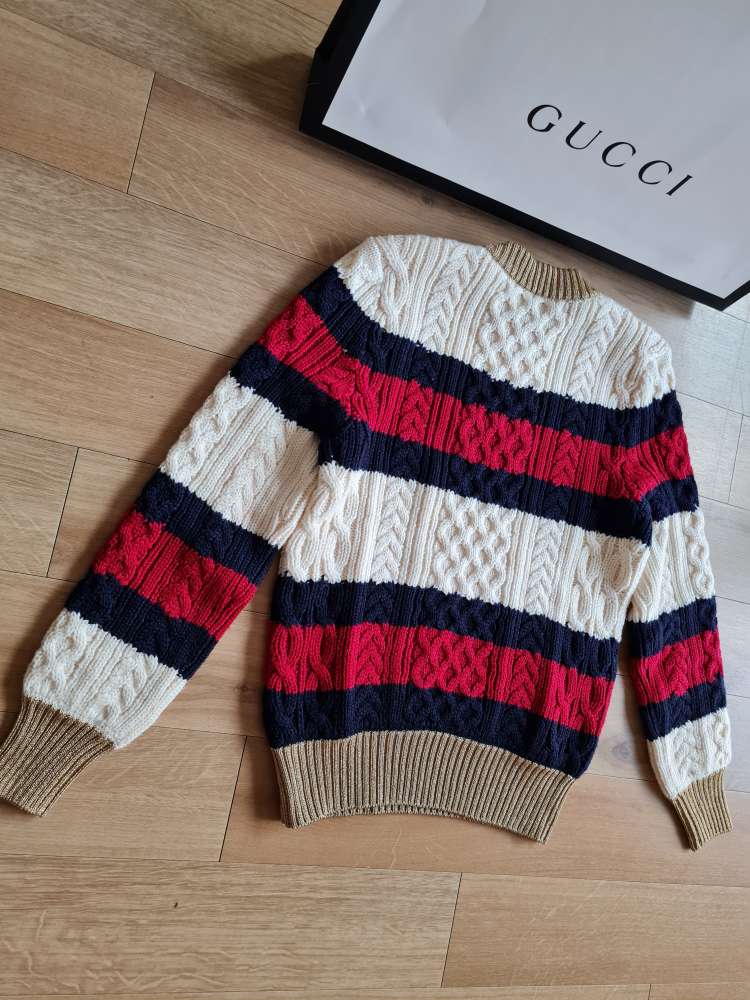 Gucci copánkový svetr XS