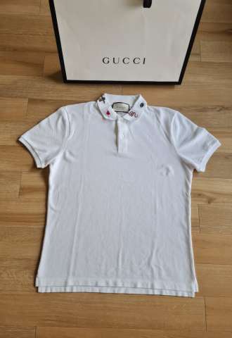 https://vipluxury.sk/Gucci Embroidered Cotton Polo shirt M