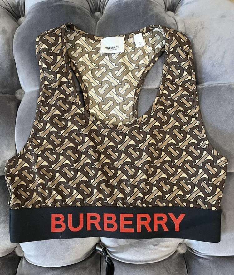 Burberry set leginy + top