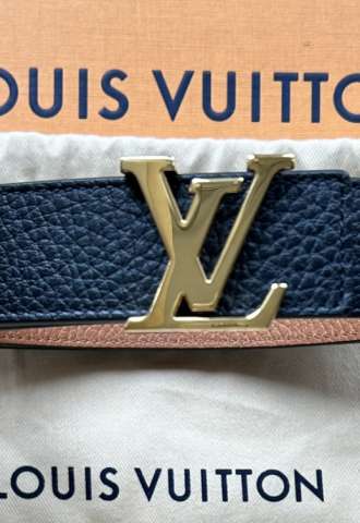 https://vipluxury.sk/Louis Vuitton Initiales new belt  leather 3 cm / 90 cm