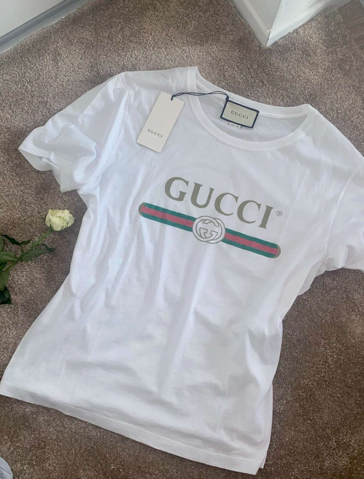Gucci logo tričko