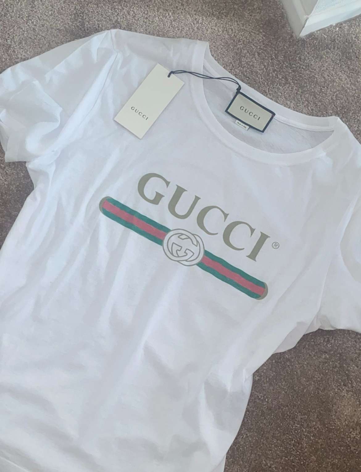 Gucci logo tričko
