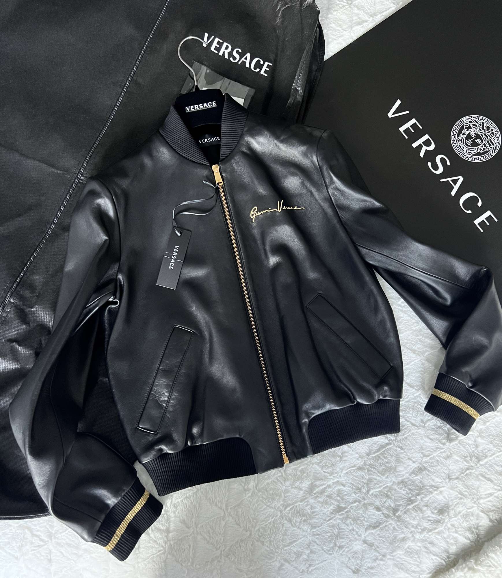 Versace damska kozena bunda