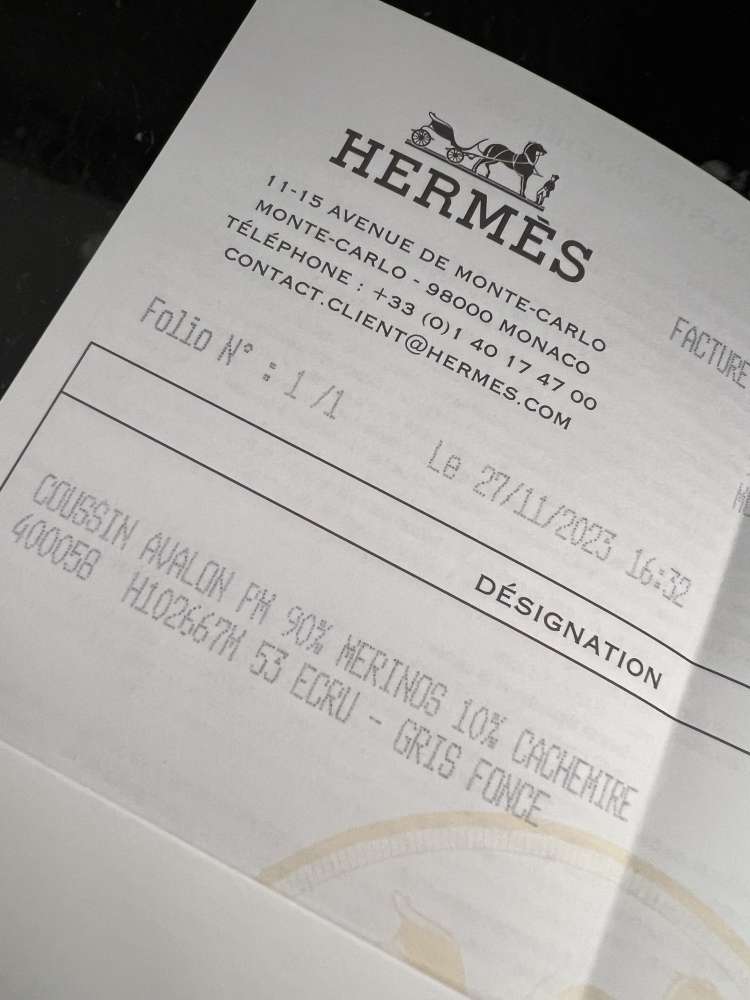 Hermes vankúš