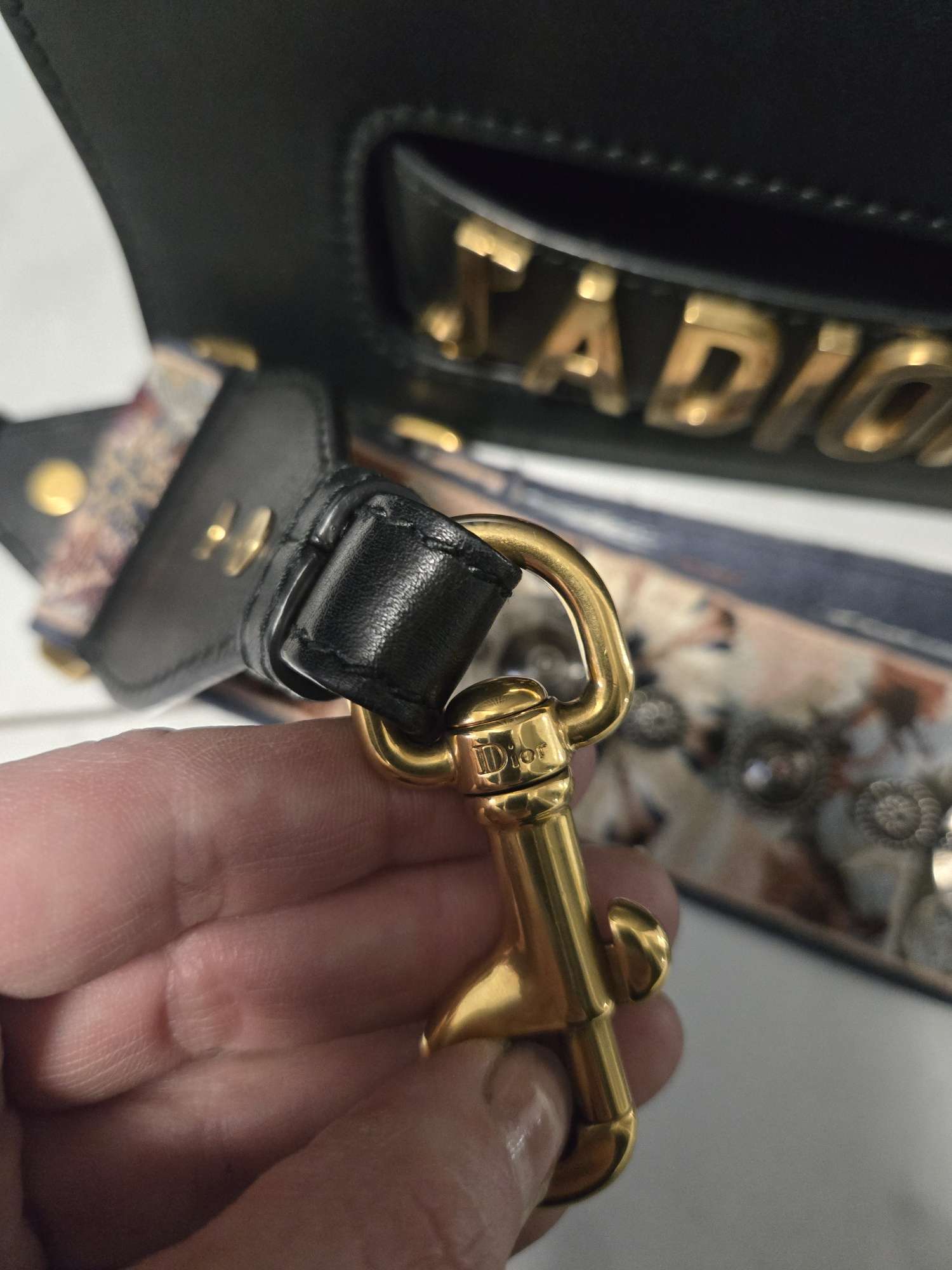 Dior medium calf