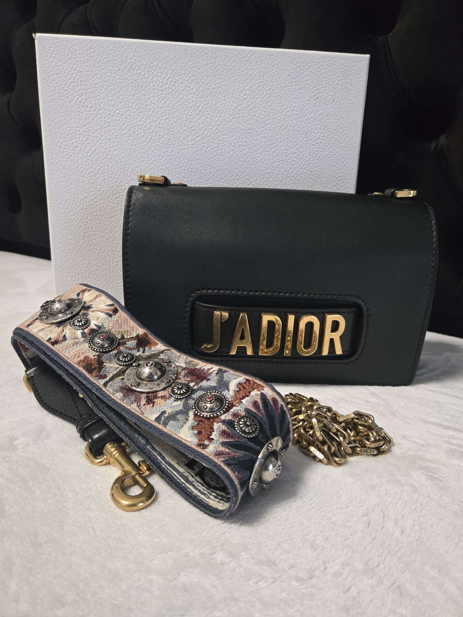 Dior medium calf