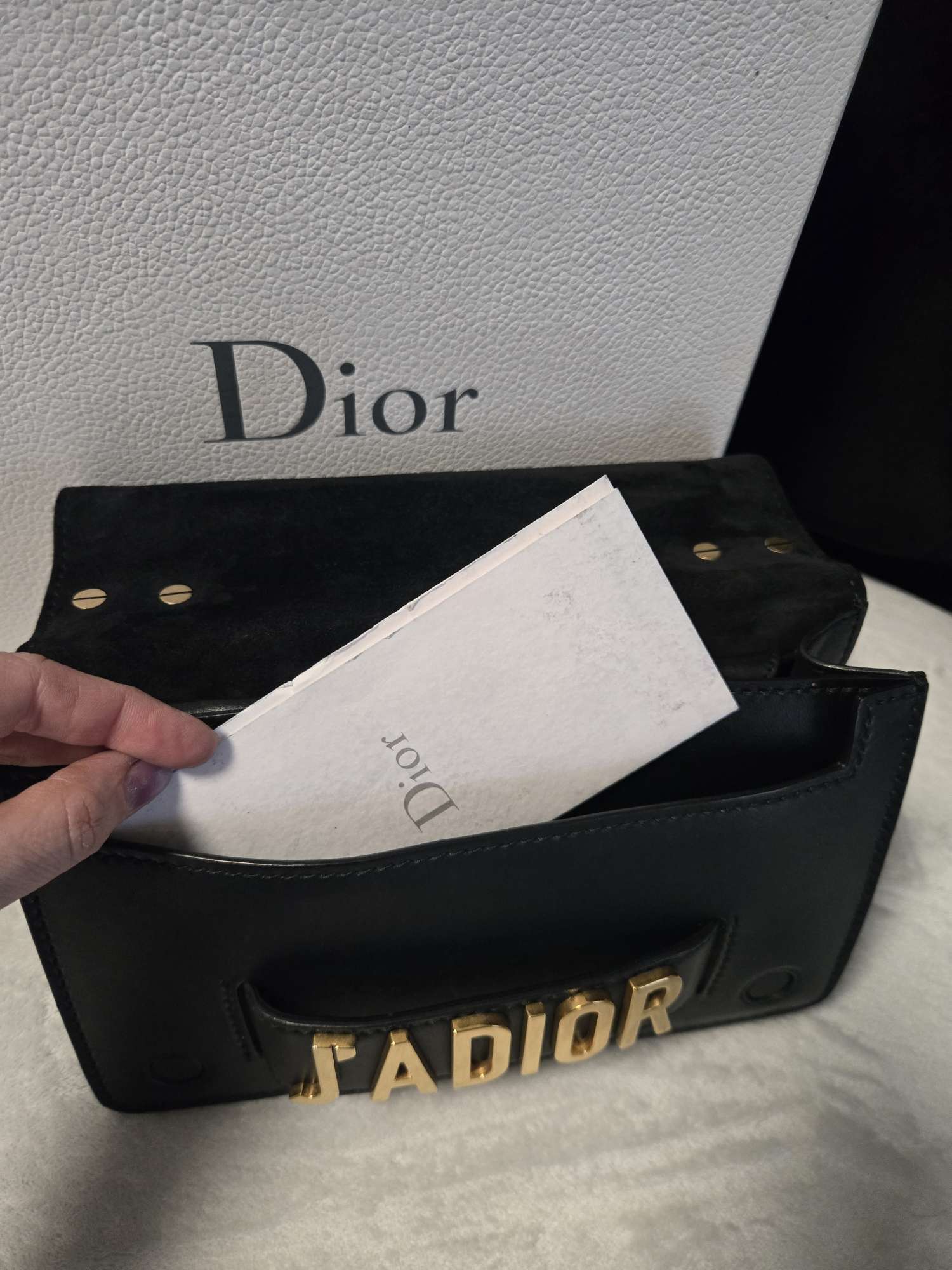 Dior medium calf