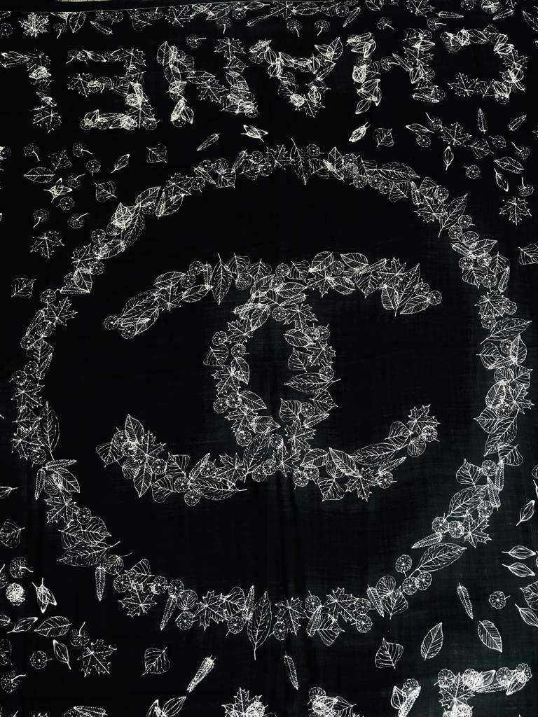 Chanel kašmírová šatka 140 x 140 cm