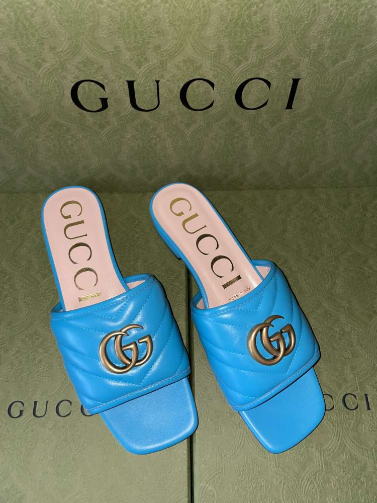 Gucci marmont šľapky