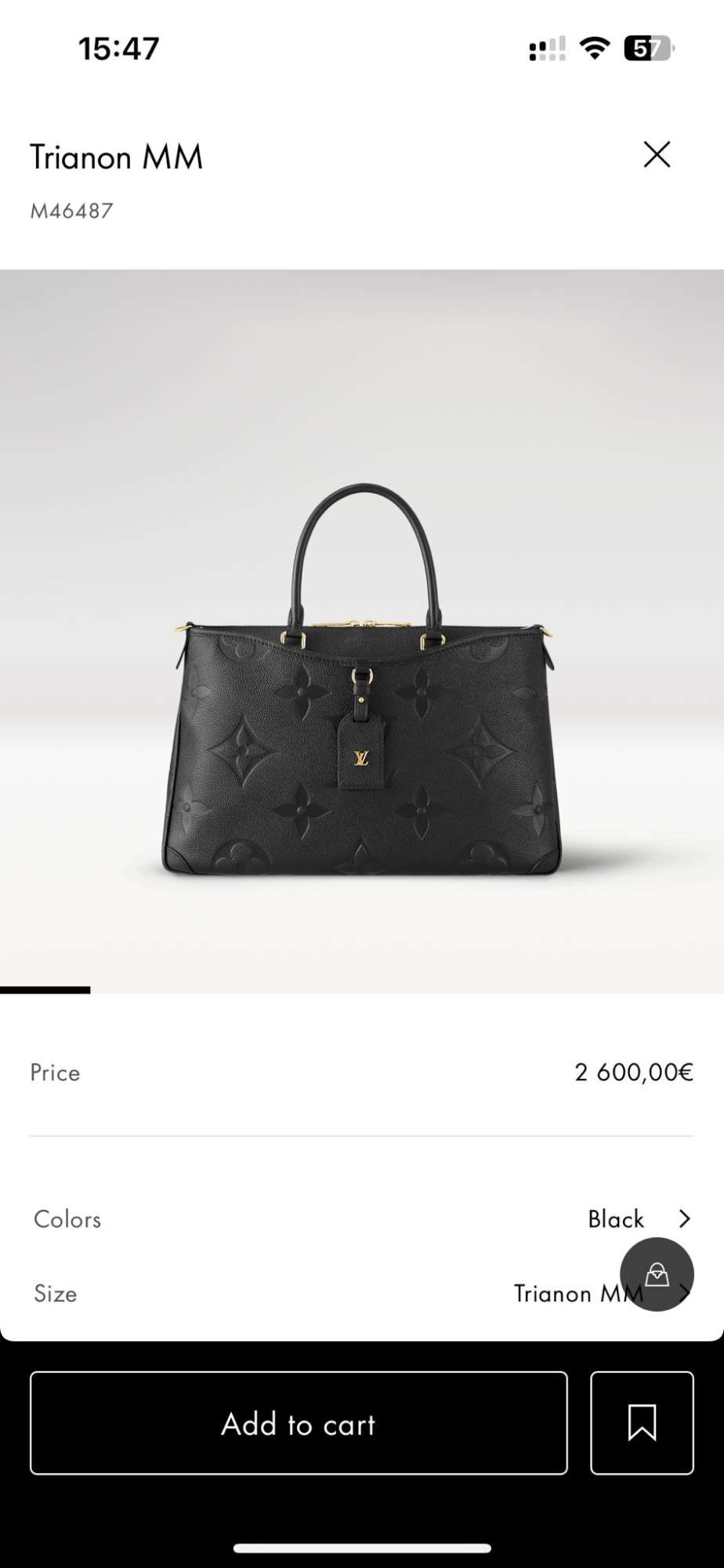 Louis Vuitton Tianon MM