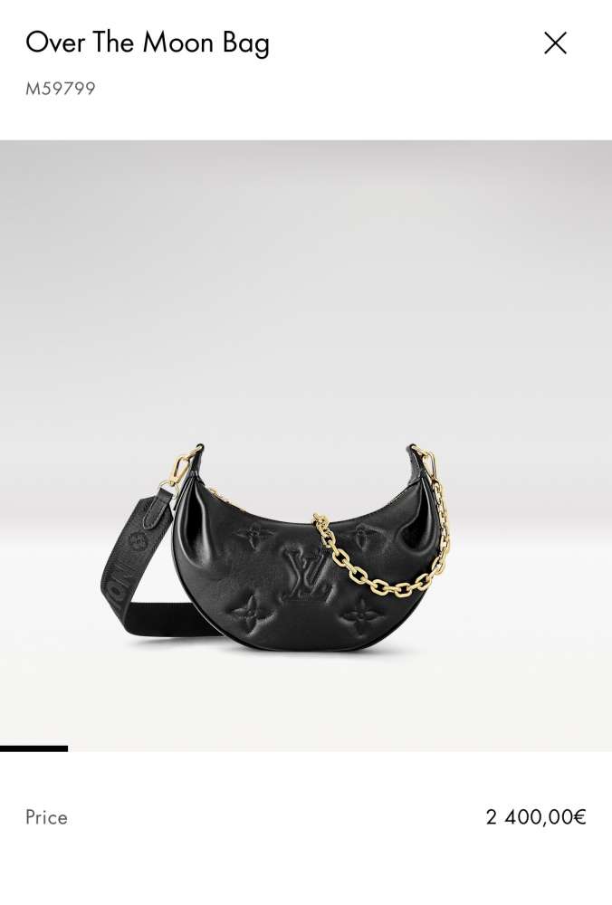 Louis Vuitton Over The Moon bag