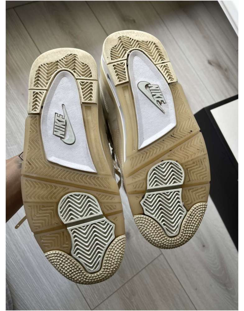 Jordan 4 retro Off White Sail