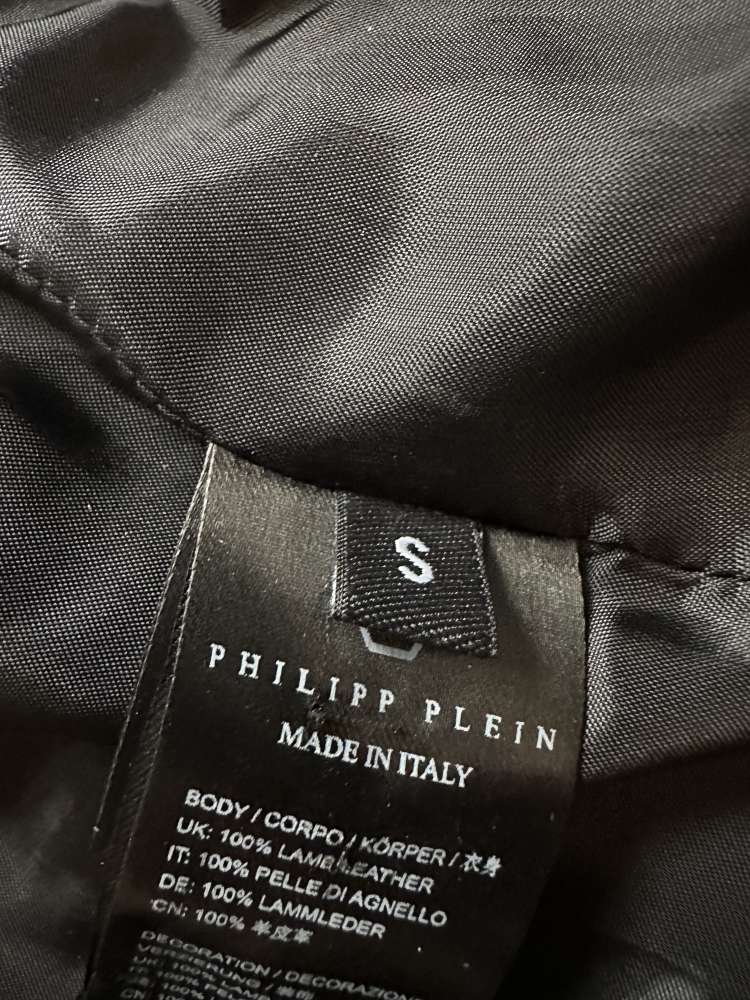 Philipp Plein kožená bunda