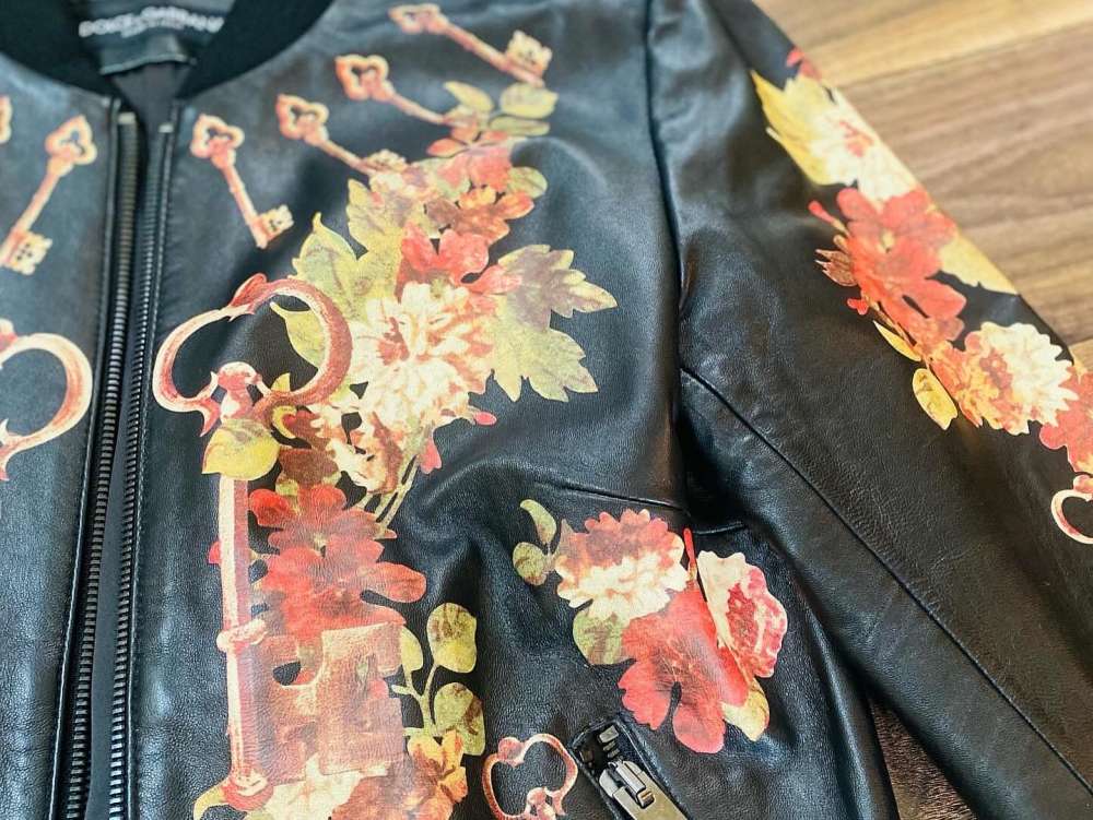 Dolce & Gabbana kožená bunda limitovana edicia