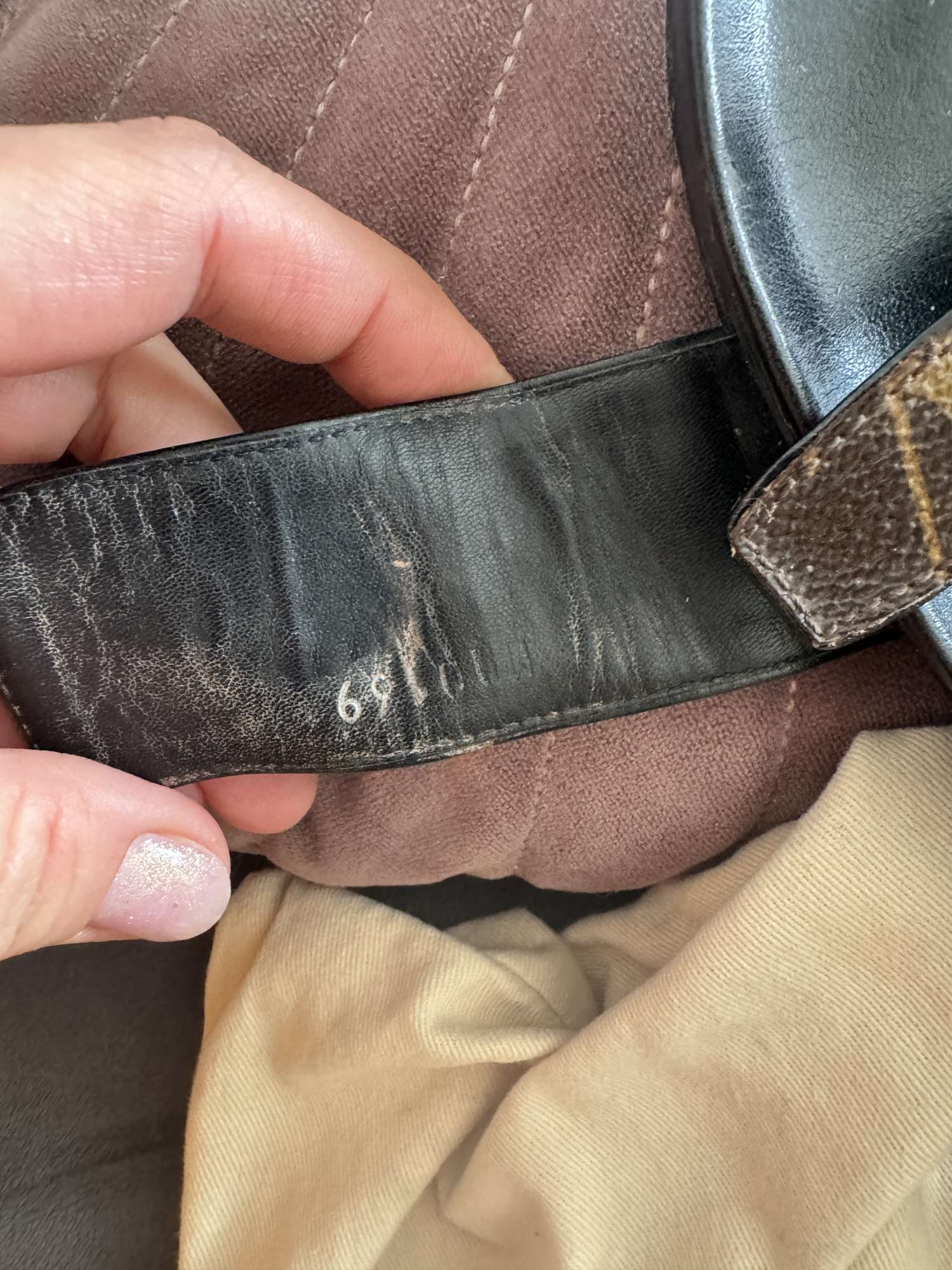 Louis Vuitton Bom Dia sandále