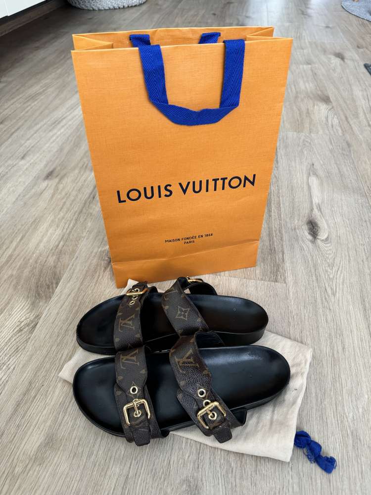 Louis Vuitton Bom Dia sandále