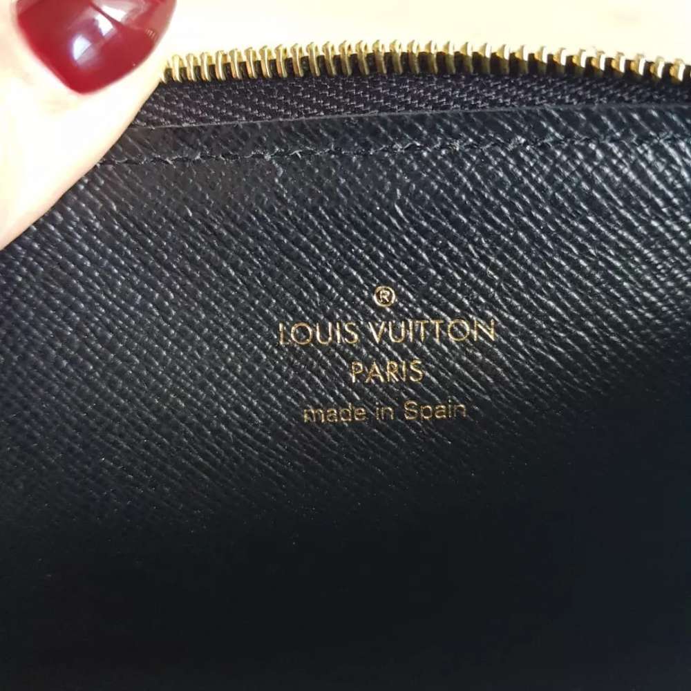 Louis Vuitton slim wallet monogram reverse