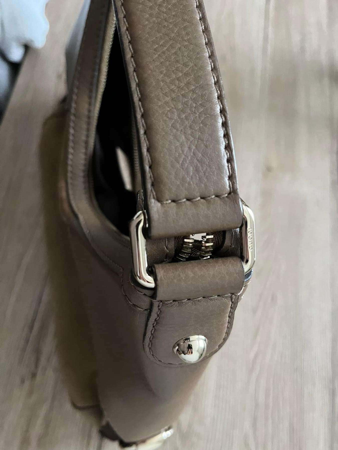 Gucci Leather Horsebit Bag