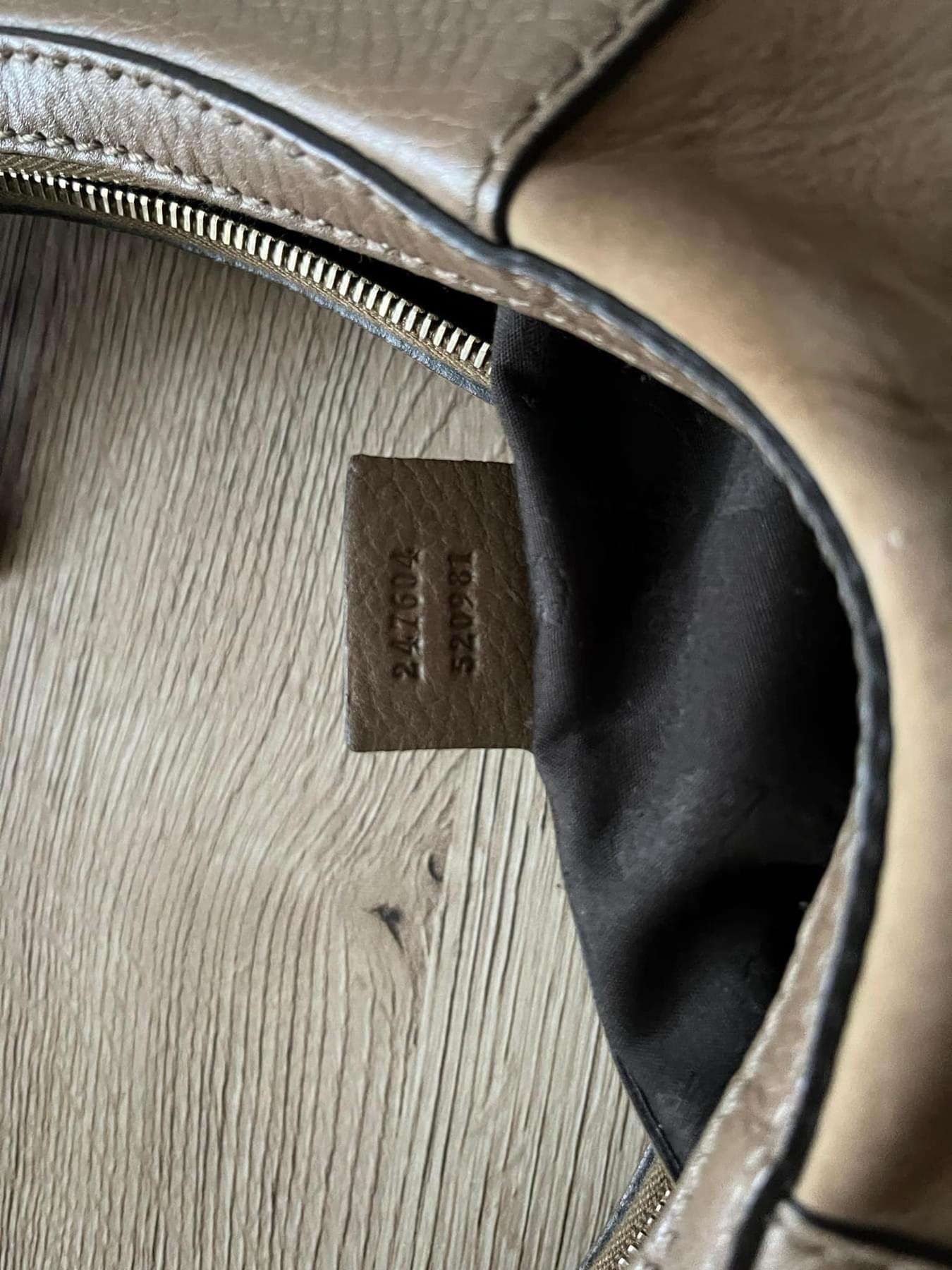 Gucci Leather Horsebit Bag