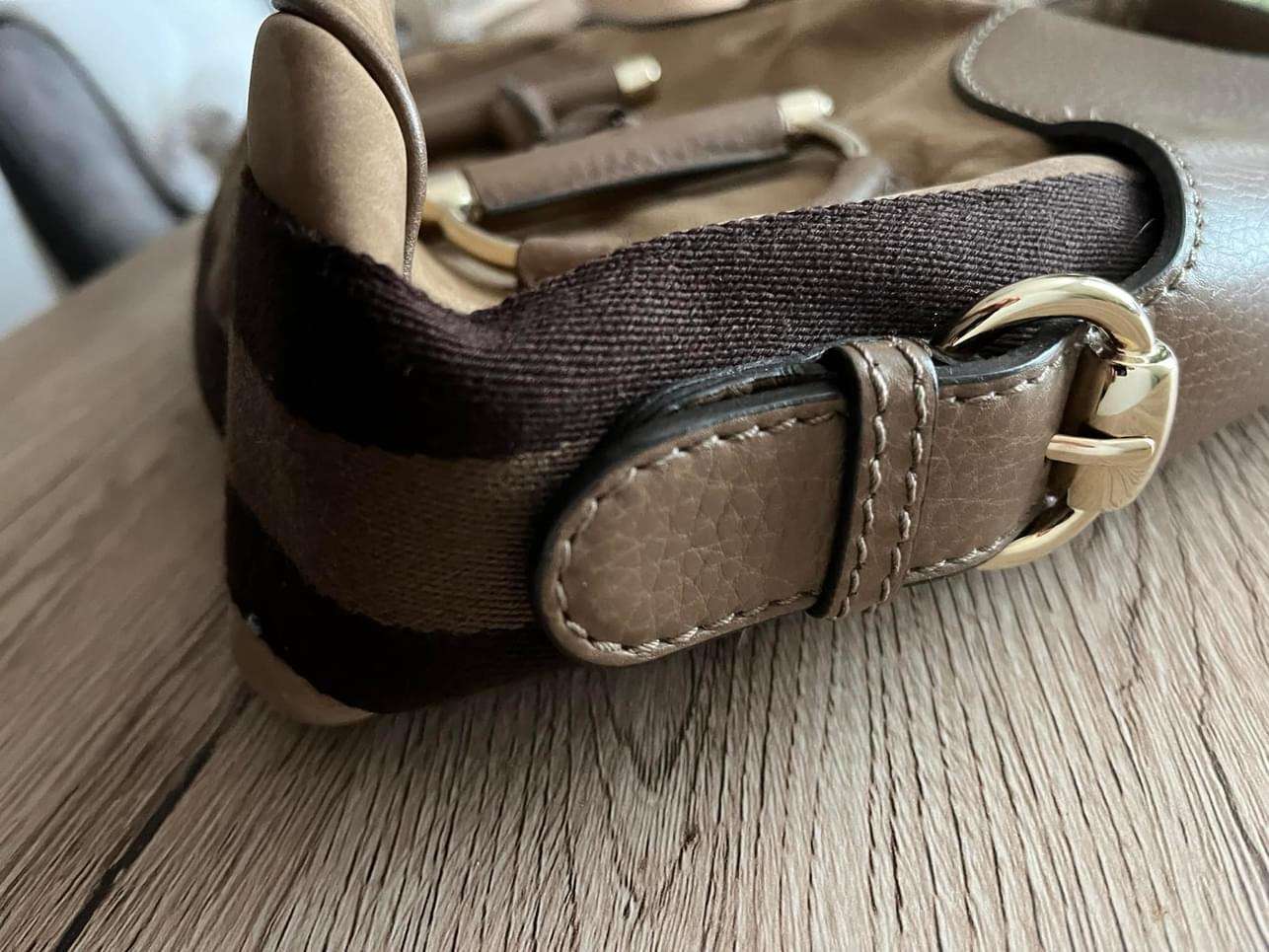 Gucci Leather Horsebit Bag