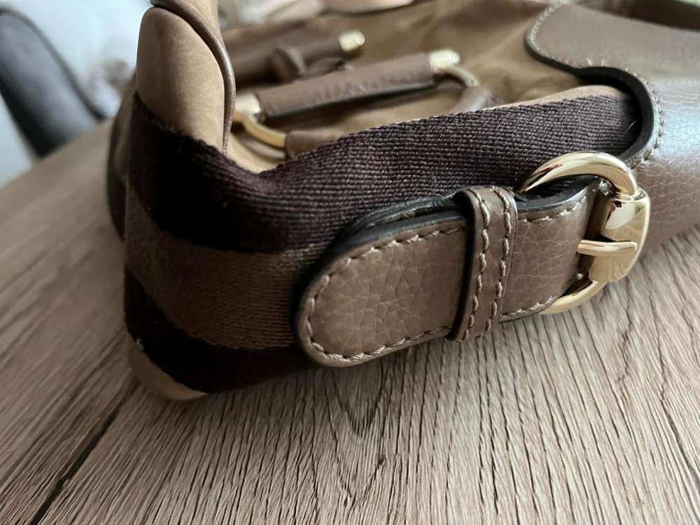 Gucci Leather Horsebit Bag