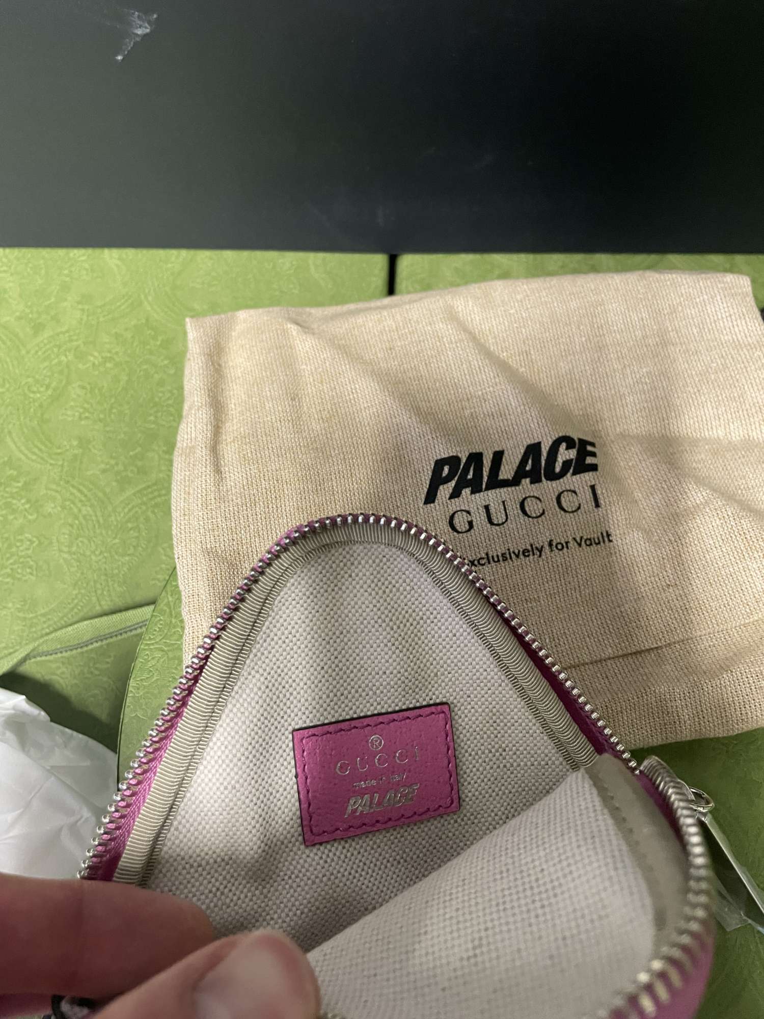 Gucci x palace peňaženka