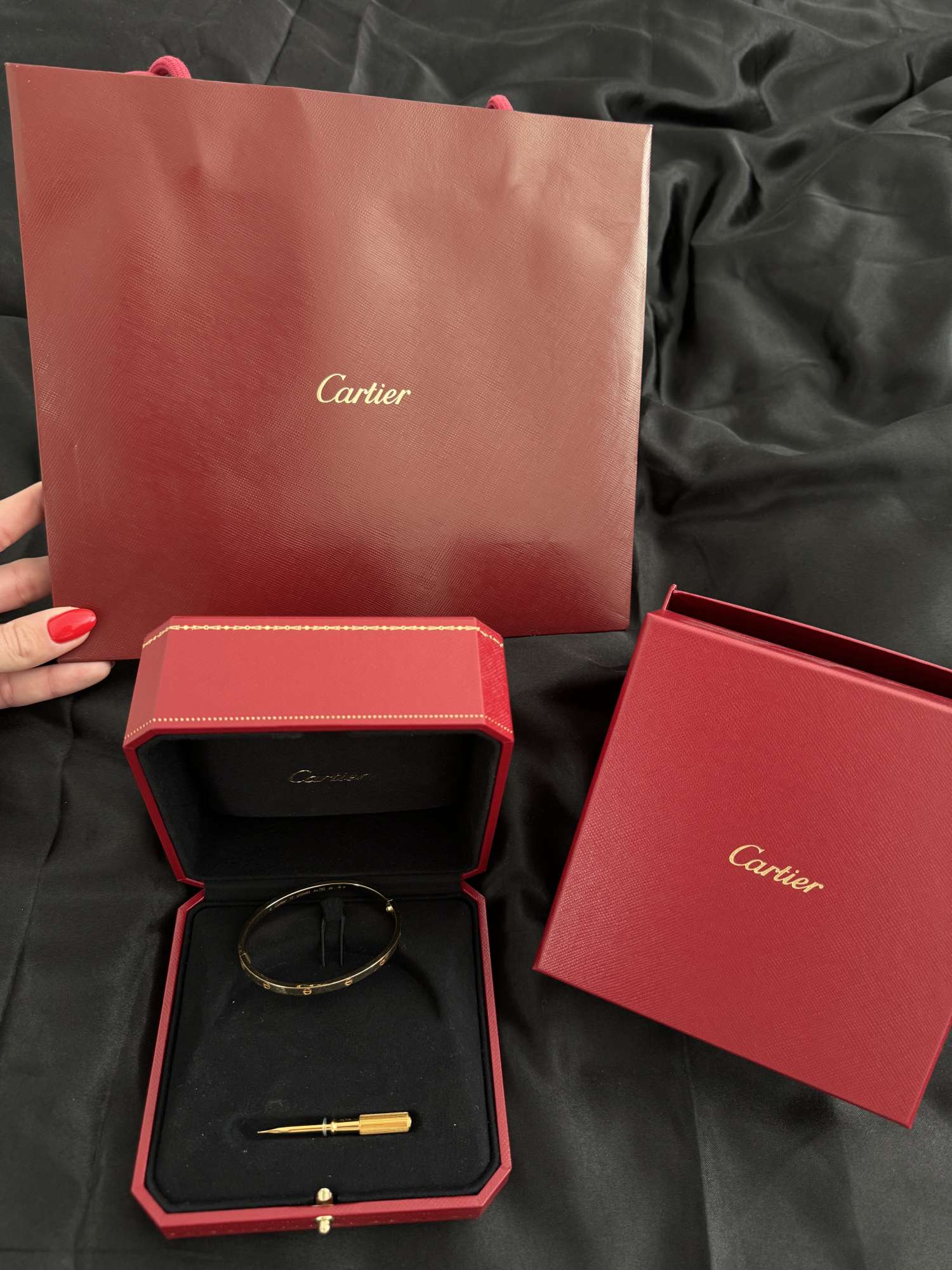 Cartier Love naramok