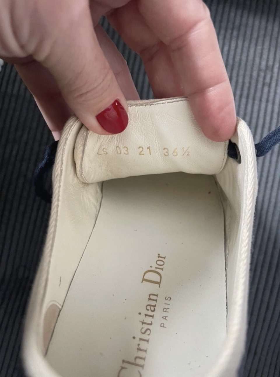 Christian Dior tenisky