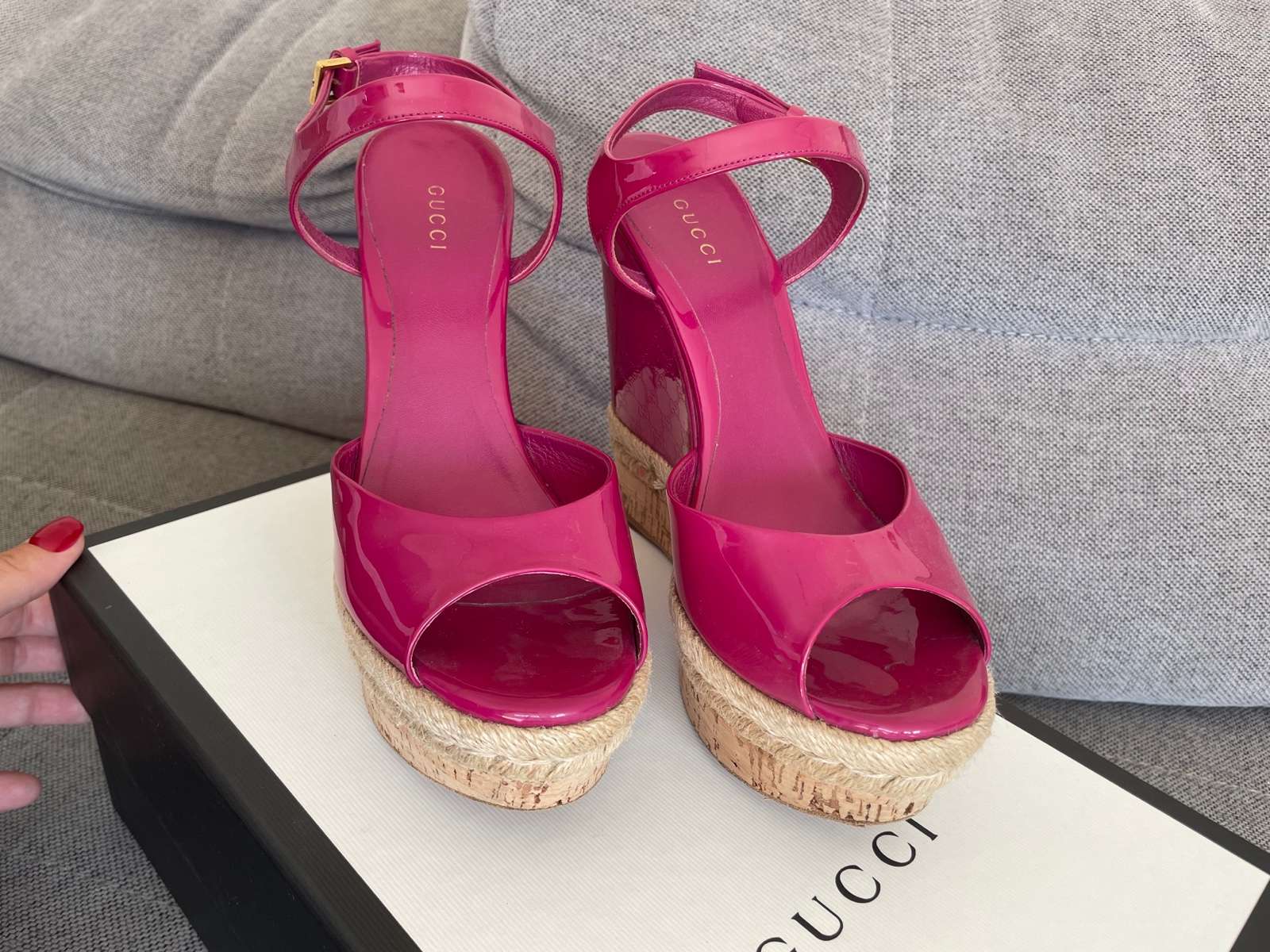 Gucci sandalky 39,5
