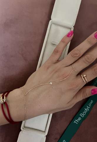 https://vipluxury.sk/Šperk s ružového zlata a diamant Hand Chain