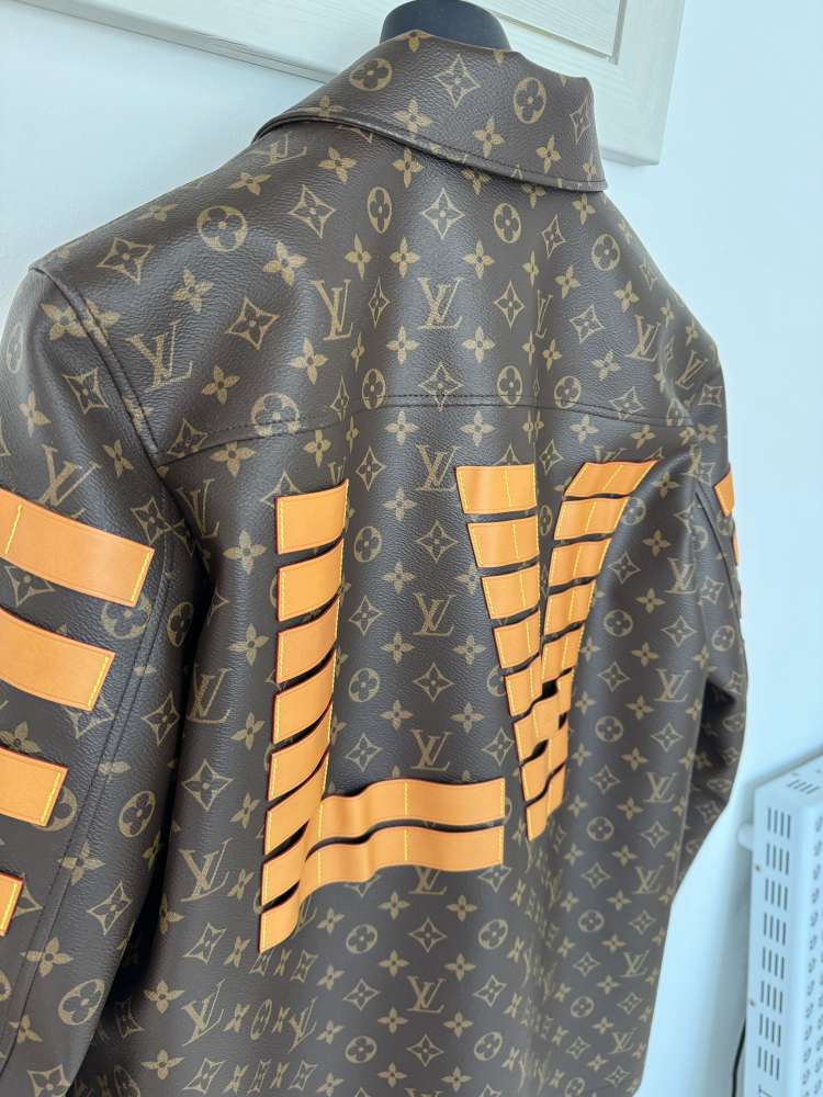 Louis Vuitton Monogram Toile vojenská bunda