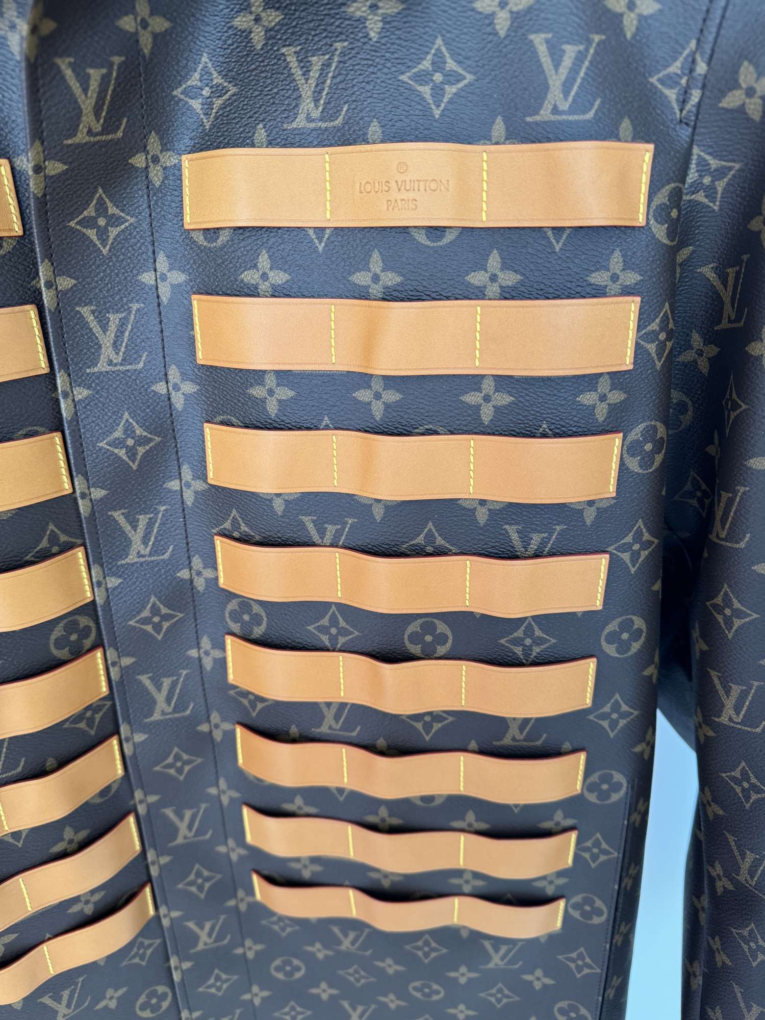 Louis Vuitton Monogram Toile vojenská bunda