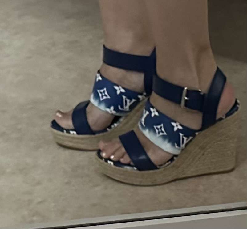 Louis Vuitton sandalky