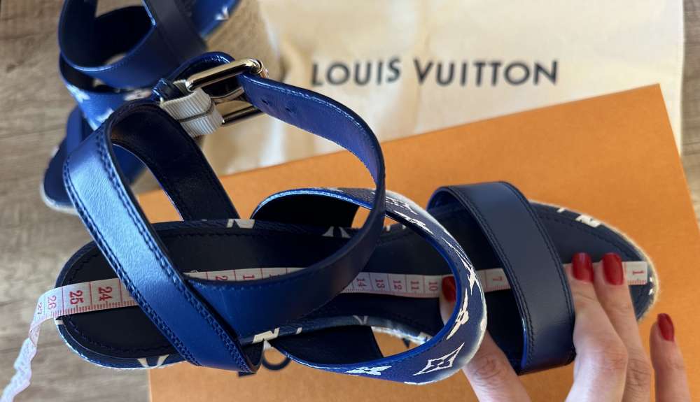 Louis Vuitton sandalky