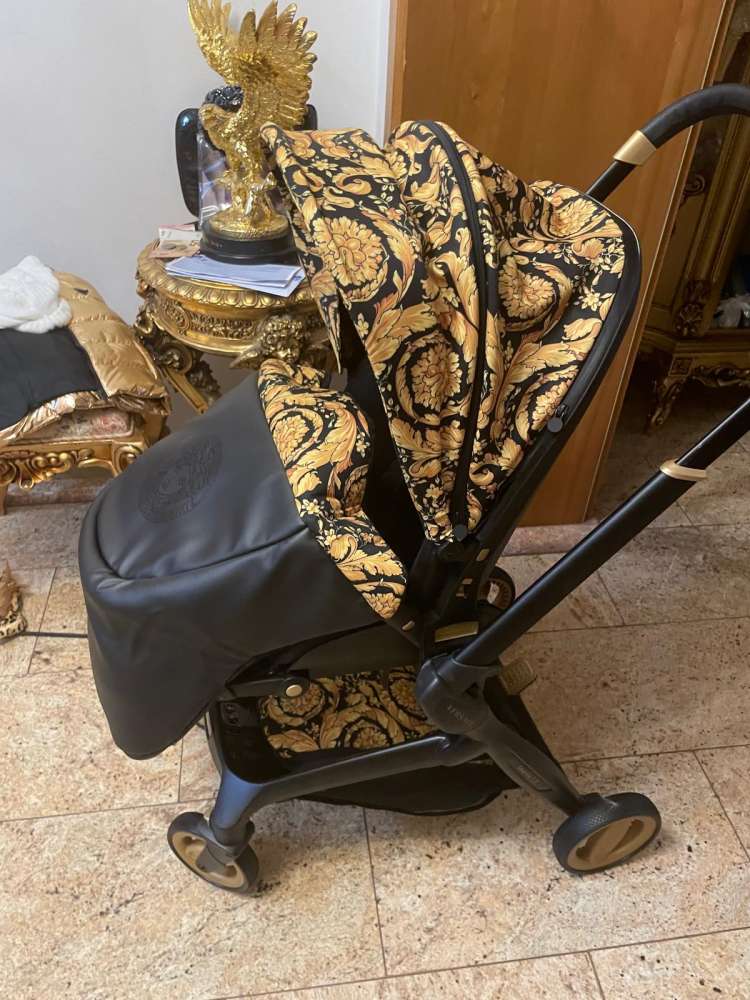 versace stroller  barocco