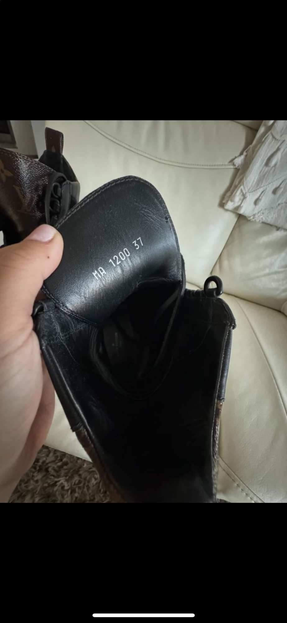 Louis Vuitton desert boots